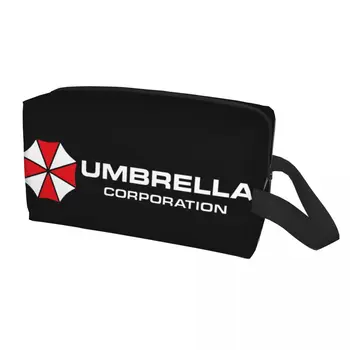 Модный зонт для путешествий, сумка для туалетных принадлежностей, косметика для видеоигр, косметический органайзер для женщин, косметический чехол для хранения косметики