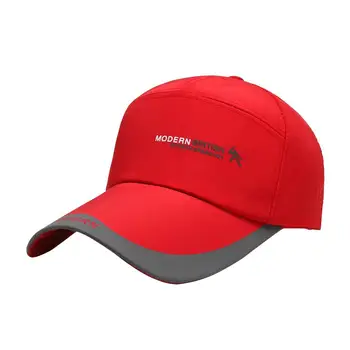 Мужская прочная спортивная кепка с хорошей вентиляцией Модный дизайн спортивной кепки с буквами для улицы