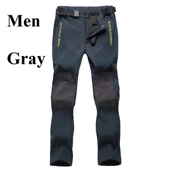 Мужские женские зимние треккинговые брюки для активного отдыха, дышащие водонепроницаемые брюки для скалолазания, туризма, кемпинга, рыбалки PNT37