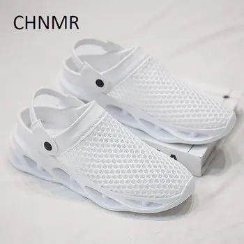 Мужские летние спортивные сандалии CHNMR, пляжные тапочки из пластика EVA, уличные товары для пары большого размера, тенденции продаж, Удобная обувь