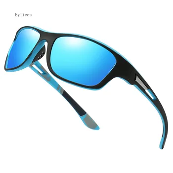 Мужские солнцезащитные очки, поляризованные спортивные очки, Мужские Женские солнцезащитные очки в стиле ретро для вождения, мужские очки для пеших прогулок, рыбалки, очки с антибликовым покрытием UV400