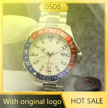 Мужские часы Dsds 904l из нержавеющей стали, автоматические механические часы GMT 44 мм-tag