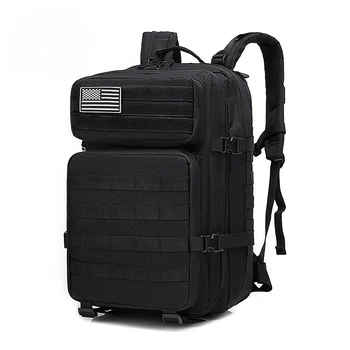 Мужской 45-литровый водонепроницаемый камуфляж для велоспорта, спортивного альпинизма, мужской уличный тактический рюкзак, походная сумка для одежды