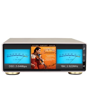 Музыкальный плеер JF Digital MX-3A Android 10.0 DSD512 с декодированием MQA с двумя вертушками CS43198 BT5.0, ЦАП, управление приложением, Русско-Корейское меню