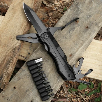 Мультитул Cold Steel Складной Нож Многофункциональные Плоскогубцы Снаряжение для выживания в походе Военный Тактический Охотничий Нож Ручные Инструменты