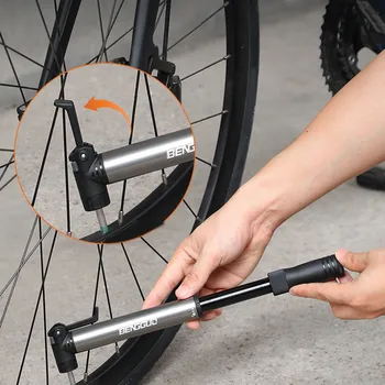 Надувной насос для горного велосипеда Мини Портативный Ручной Воздушный насос для велосипедных шин из алюминиевого сплава MTB Дорожный Велосипедный насос Schrader Presta Valve