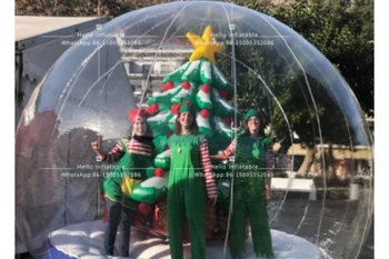 Надувной тематический шар для рождественской елки широко используется на вечеринках, украшении парков развлечений, является культовым символом Рождества