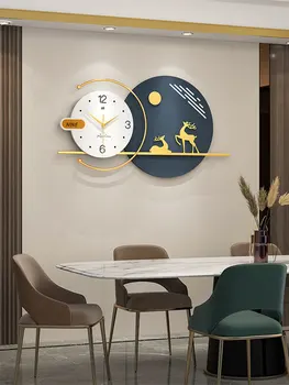 Настенные часы Morden Design Home Часы Для гостиной Бесшумное Художественное Украшение в Скандинавском стиле