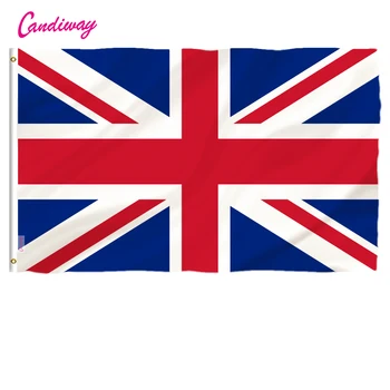 Национальный Флаг Соединенного Королевства Великобритания В помещении на открытом воздухе 3x5 футов 2x3' ГБ Флаг Страны Баннер Национальные Вымпелы Англия Флаг Великобритании