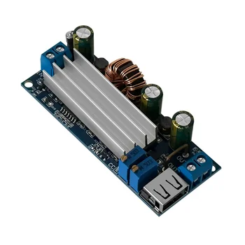 Низковольтный Выделенный Модуль Повышения мощности мощностью 80 Вт Постоянного Тока мощностью 2-24 В с Литиевой Батареей USB 18650