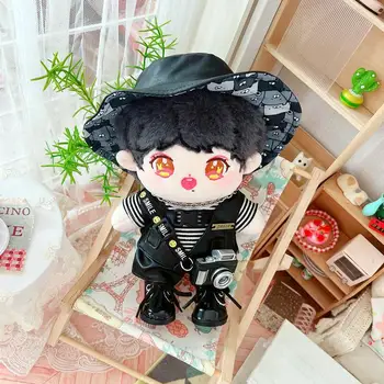 НОВАЯ 20-сантиметровая кукольная одежда Футболка камера кожаная обувь аксессуары для кукол для нашего поколения Korea Kpop EXO idol Куклы подарок игрушки своими руками