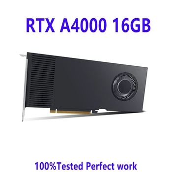 Новая видеокарта NVIDIA RTX A4000 емкостью 16 ГБ с 256-битной видеокартой GDDR6, скорость которой может достигать 60-63MH