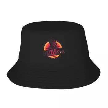 Новая винтажная панама Radio WJAZ, солнцезащитная модная пляжная роскошная кепка, шляпы для вечеринок, бейсболка для мужчин и женщин