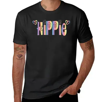 Новая одежда в стиле хиппи: Красивая футболка в стиле хиппи с радужным градиентом, рубашка с животным принтом для мальчиков, летний топ, футболки для мужчин с рисунком