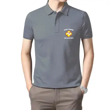 НОВАЯ футболка пожарного из пожарной охраны ФОРТ-Уэрта, Техас, РАЗМЕР США EM1 (2)