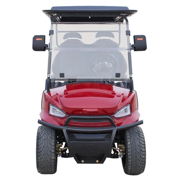 Новейший дизайн, одобренный CE, Водонепроницаемый динамик Hi Fi, Высокое шасси с сумкой для гольфа, свинцово-литиевая тележка для гольфа на заказ, 6-местная электрическая