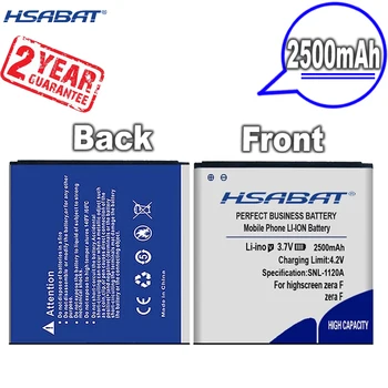 Новое поступление [HSABAT] Сменная батарея емкостью 2500 мАч для highscreen zera F rev.s