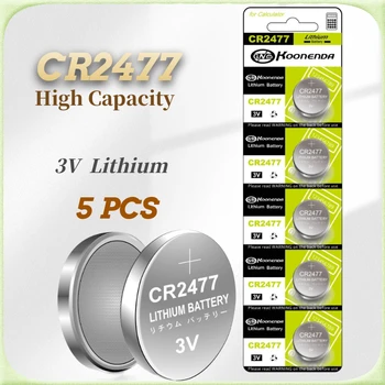 Новые 30ШТ CR2477 3V Экологически Чистая Кнопочная Батарея CR 2477литиевые Батарейки для Электронных Часов Калькулятор Весовые Весы