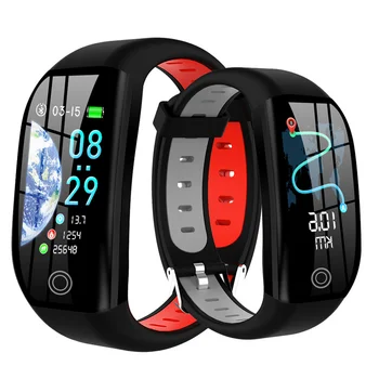 Новый Смарт-браслет F2 GPS, Трекер фитнес-активности, Спортивные Водонепроницаемые Часы для измерения артериального давления, Монитор сна, Смарт-браслет-браслет