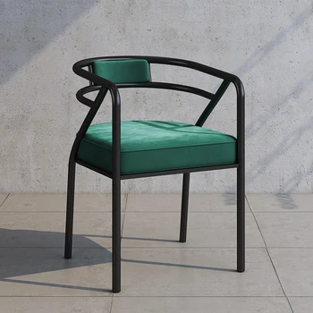 Обеденный стул с индивидуальным дизайном подлокотников, Эргономичные Современные стулья для отдыха на улице, Комод, Мебель для дома Sillas Cocina YX50DC