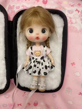 Одежда для куклы Dula Платье, юбка-рубашка с ремешком, Аксессуары для куклы Ob11 gsc