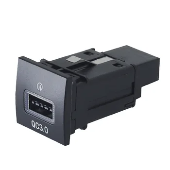 Оптимизируйте процесс зарядки с помощью этого светодиодного зарядного устройства QC3 0 USB Port Hub для Golf MK56 Jetta Scirocco Touran
