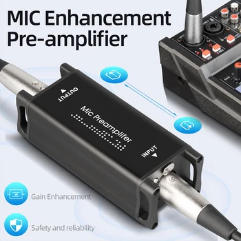Оригинальный Микрофонный Активатор Alctron MA-1 Ultra-Clean Microphone Preamp Booster для Студийной или домашней записи динамического микрофона в прямом эфире