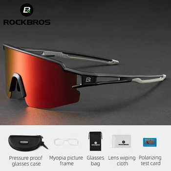 Очки Rockbros Поляризованные линзы Wo велосипедные очки Eyewear Очки UV400 MTB велосипедные солнцезащитные очки SP204