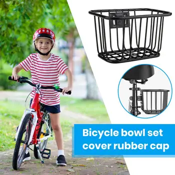 Передняя корзина для детского велосипеда Большой емкости, прочная несущая способность, простая установка, Замена корзины для велосипеда, принадлежности для велосипеда
