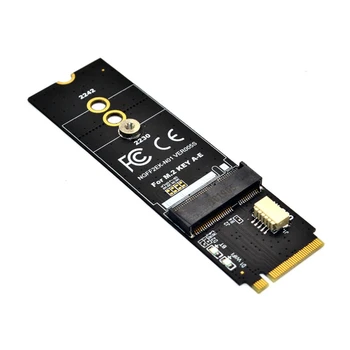 Плата адаптера M.2 KEY-M-KEY A-E/E Riser Card для модуля беспроводной сетевой карты протокола M.2 NGFF PCIE