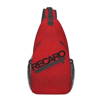 Повседневный рюкзак через плечо с логотипом Recaros, мужская нагрудная сумка для путешествий