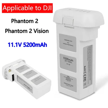 Подходит для DJI Phantom 2, аккумулятор для дрона Phantom 2 Vision Li PO Flight 11,1 В 5200 мАч