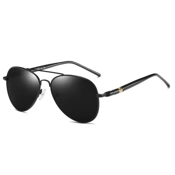 Поляризованные солнцезащитные очки, Персонализированные Роскошные мужские солнцезащитные очки для вождения, Солнцезащитные очки для вождения, Классические Устойчивые к ультрафиолетовому излучению Винтажные очки