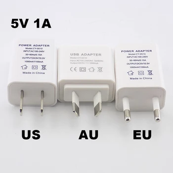 Портативное зарядное устройство Mini USB 5V 1A 1000ma Адаптер питания для путешествий Настенное настольное зарядное устройство для зарядки телефона Power Bank