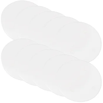 Проволочная круглая белая розетка для потолочного вентилятора в ванной комнате, потолочная глухая белая розетка