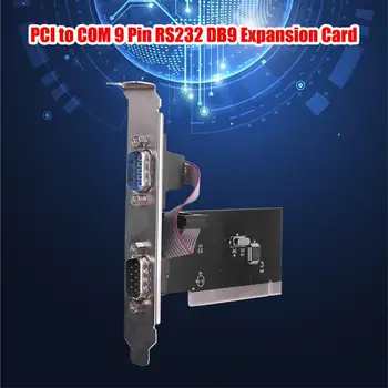 Промышленное управление PCI-последовательный порт COM 9-контактный RS232 DB9 карта для Windows Linux