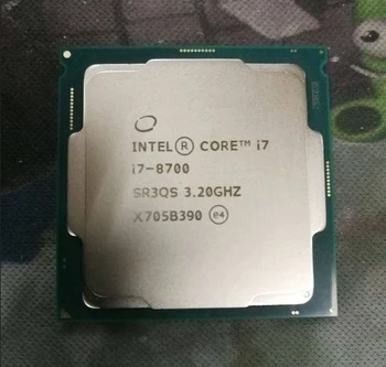 Процессор Intel Core 8 серии I7 8700 Процессор I7-8700 CPU LGA 1151-land FC-LGA 14 нанометров Шестиядерный процессор бесплатная доставка
