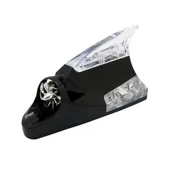 Светодиодная мигалка Shark Fin Ветроэнергетическая светодиодная мигалка для автомобильной антенны Сигнальная светодиодная сигнальная лампа в форме акульего плавника для