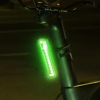 Светодиодный задний фонарь для велосипеда на подседельном штыре Универсальный водонепроницаемый задний фонарь для велосипеда с 7 режимами освещения с возможностью поворота на 360 градусов для Mtb