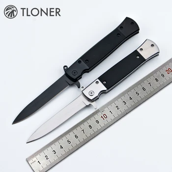 Складной нож, охотничий тактический нож для выживания, инструмент самообороны на открытом воздухе, Многофункциональные боевые Походные карманные ножи EDC
