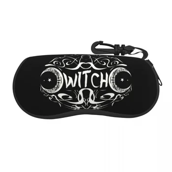 Солнцезащитные очки Witch Tripple Moon, мягкий футляр, Неопреновый Футляр для очков на молнии, Изготовленная на Заказ Защитная коробка для очков