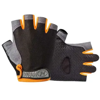 Спортивные перчатки для верховой езды с полупальцами из противоскользящей дышащей ткани, велосипедные перчатки для езды на велосипеде на открытом воздухе THJ99