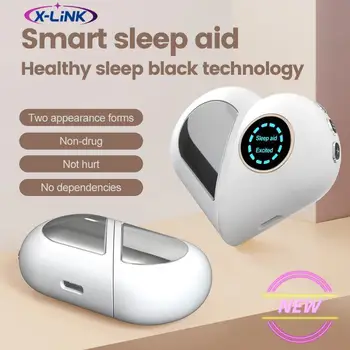 Умное устройство для сна, стимулирующая терапия CES, ручной микроток емкостью 180 мАч, снимает тревогу, депрессию, инструмент для быстрого сна.