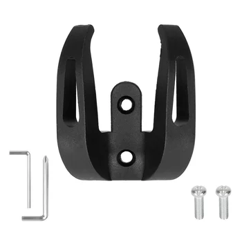 Универсальная Передняя вешалка-крючок для электрического скутера для шлема Xiaomi 1S / Pro2, сумки с двумя когтями, Ручка для скутера, Крючок Черный