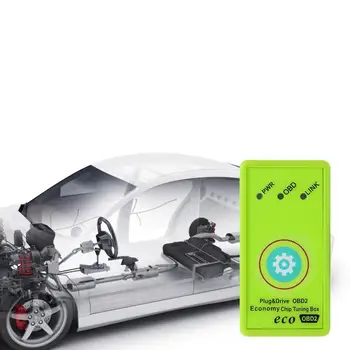 Универсальный Экономичный Чип для тюнинга Eco OBD2 для замены бензиновых, газодизельных, автомобильных аксессуаров для экономии топлива