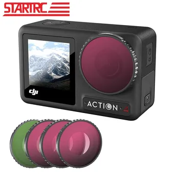 Фильтр объектива для DJI Action 4 Набор фильтров ND8 ND16 ND32 Фильтры CPL для аксессуаров для камеры DJI Osmo Action 4