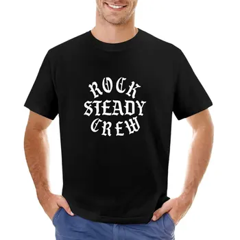 Футболка с принтом Rock Steady Crew, футболка с аниме, футболка blondie, черные футболки для мужчин