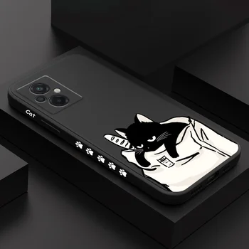 Хлебный Кот Чехол Для Телефона Xiaomi Poco M5 M5S F5 X5 F4 X4 M4 F3 M3 X3 F2 Pro X2 C40 4G 5G GT NFC Силиконовый Чехол