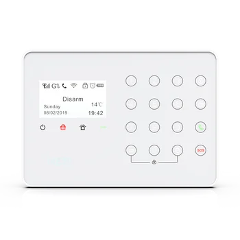 Хорошее качество Напрямую с фабрики Wifi GSM 2G/4G Защита от взлома Домашняя охранная сигнализация APP Control