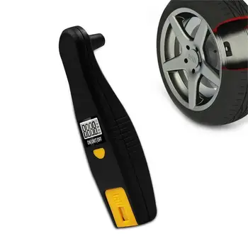 Цифровая автомобильная шина, измеритель давления воздуха в шинах, ЖК-дисплей, Манометр, Барометры, Тестер, 2-в-1, датчик давления воздуха в шинах, 100 фунтов на квадратный дюйм